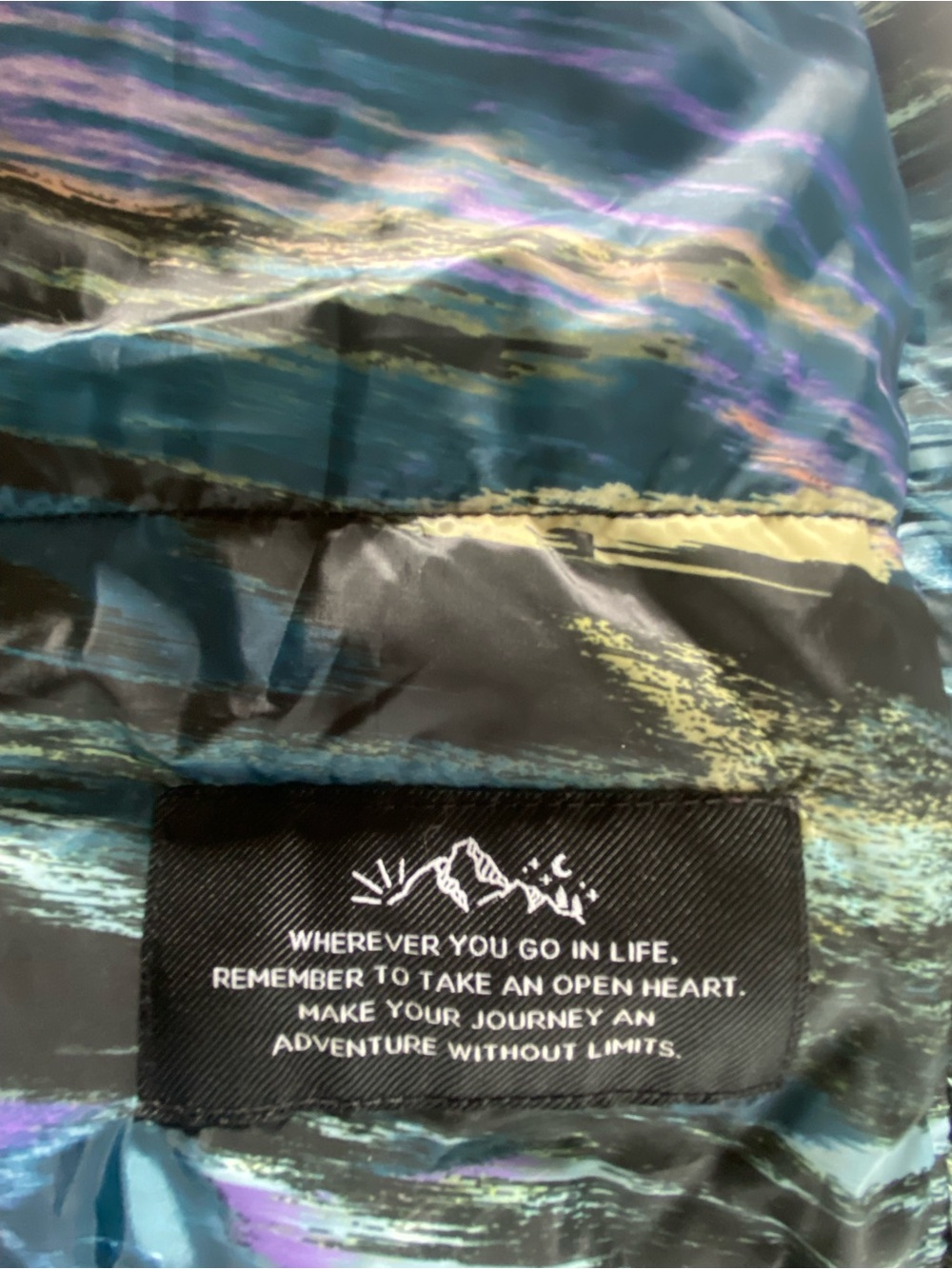 torrid Happy Camper Multi-Color Watercolor Jacket - Picture 5 of 7